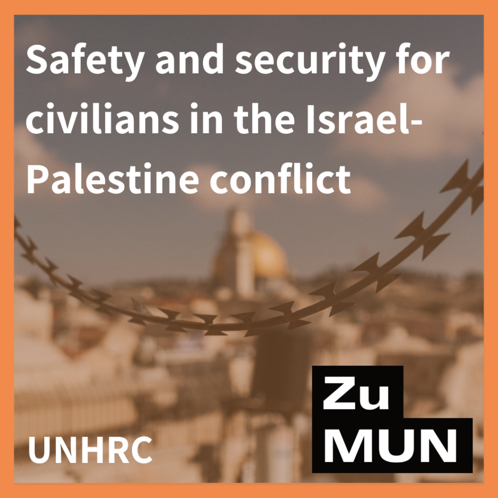 Safety and security for civilians in the Israel-Palestine conflict